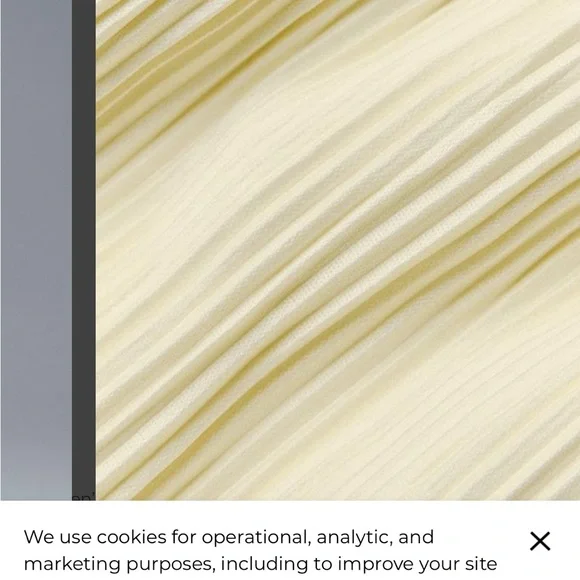 ALO Yoga Micro Plisse Skirt Lemon Ice aka Candlelight XXS Built-In Shorts Rare - Picture 9 of 11